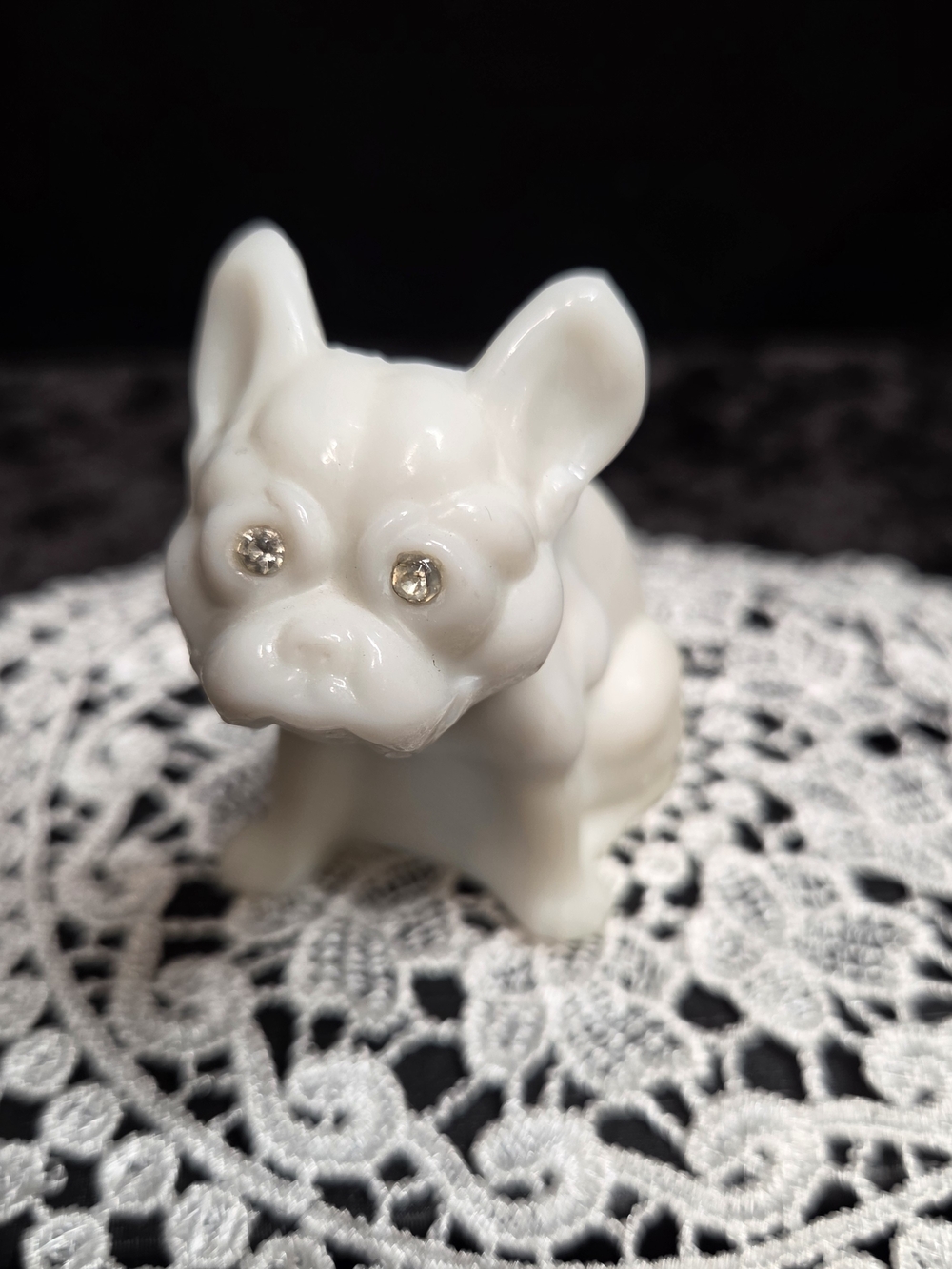 WESTMORELAND FRENCH BULLDOG WHITE SLAG ART 2.5”-ORIGINAL STICKER